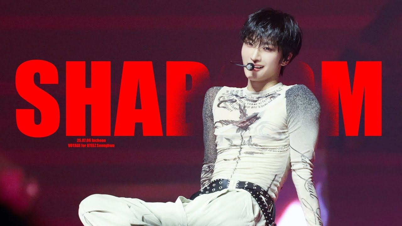 250706 ATEEZ IN YOUR FANTASY in Incheon “Shaboom” SEONGHWA 성화 fancam 직캠