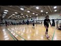 Vaughan Legends Eclipse vs 6UP Tsunami 2nd Set