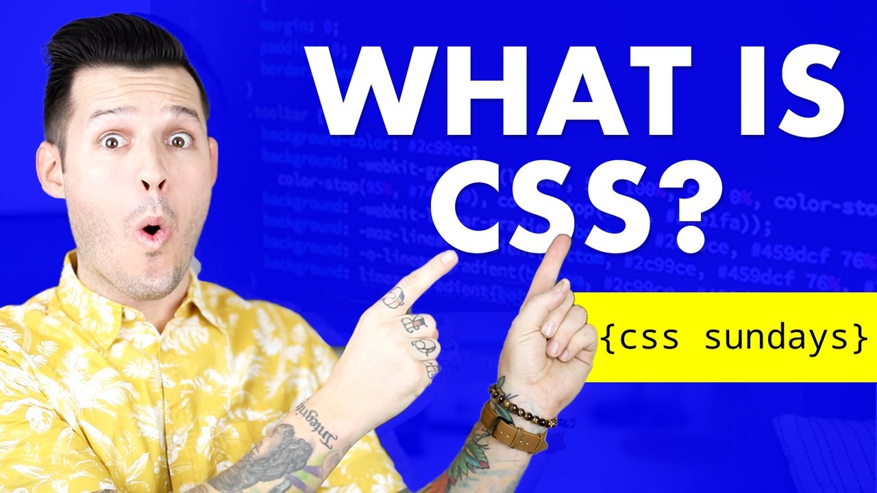 css ย่อมาจาก  New 2022  What is CSS? | CSS Sunday Ep.1