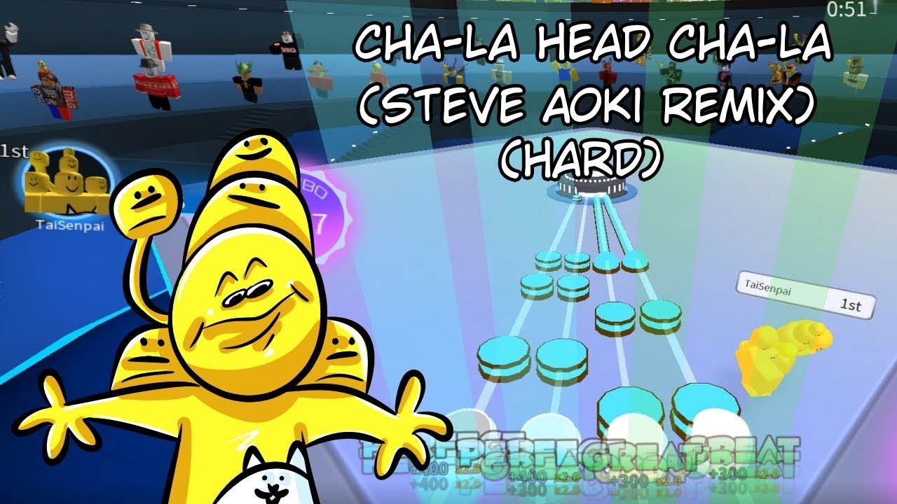 Robeats Cha La Head Cha La Steve Aoki Remix Hard Youtube