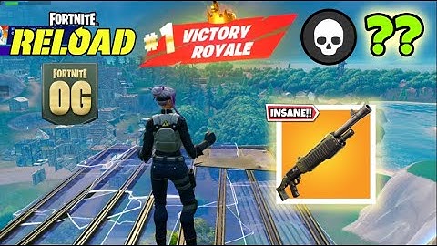 Fortnite Reload | High Kill Solo vs Squads OG Gameplay (Keyboard & Mouse)