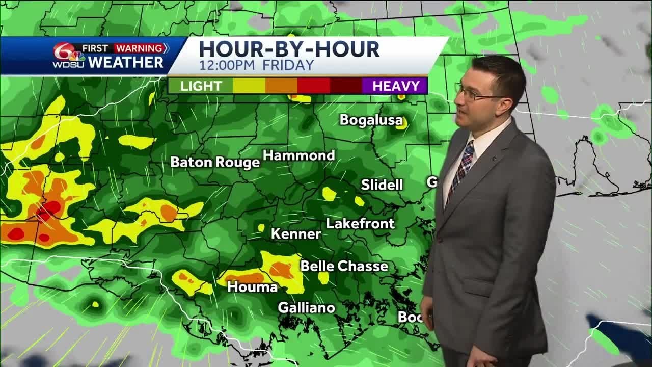 Cloudy and wet Friday - YouTube