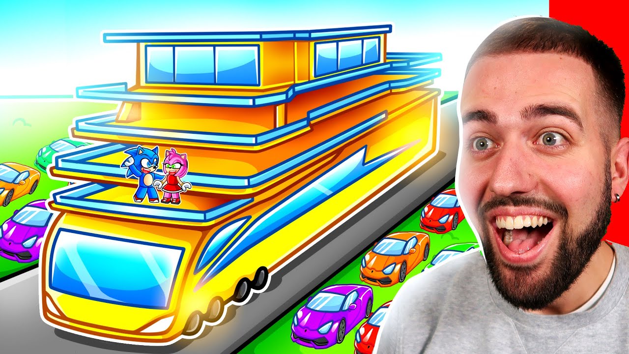 J'ai CONSTRUIS Un MEGA BUS de MILLIARDAIRE sur ROBLOX !! 💰