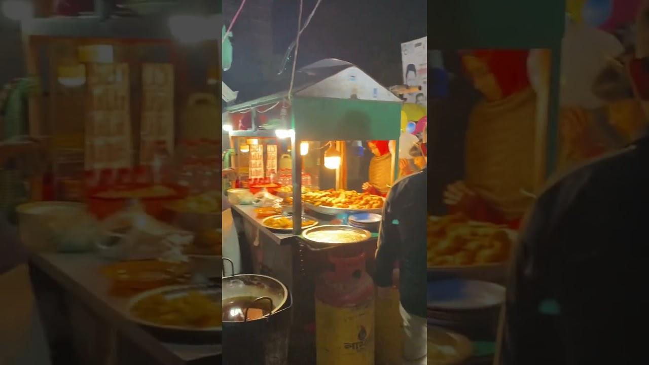 Street food in Barishal | Bibir Pukur par | cuisine of Bangladesh | Kabab | Chap | Boti | luchi |