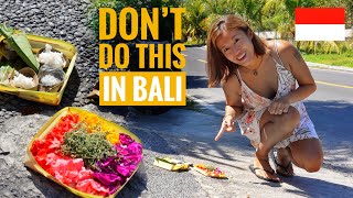 Don't do this in BALI, INDONESIA