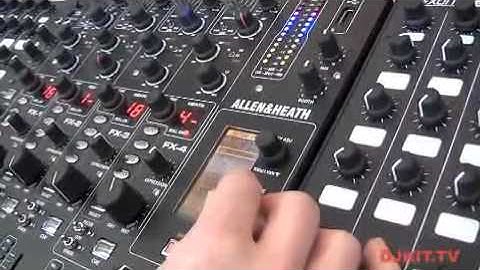 Allen and Heath Xone DB-4 FIRMWARE UPDATE @ MUSIKMESSE 2012 with DJkit.tv
