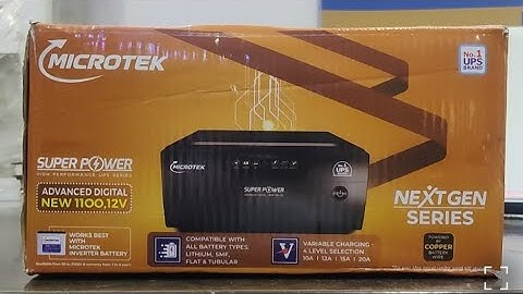MICROTEK NEXTGEN SERIES SUPER POWER NEW 1100,12V | 36 MONTHS WARRANTY | FEATURES | REVIEW | UNBOXING