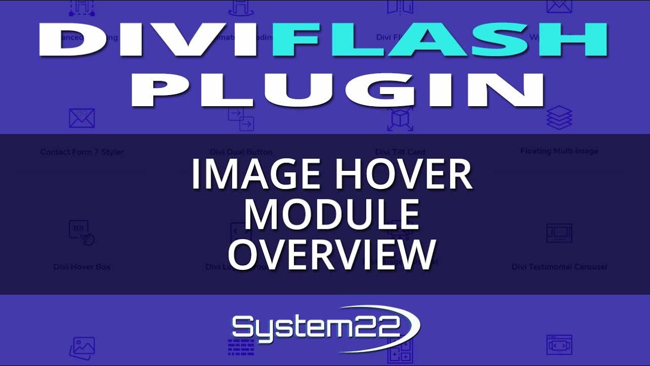 DiviFlash Plugin Image Hover Module Overview 👍