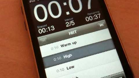 Seconds - Simply the best Interval Timer app for iPhone and iPod touch (coming soon)