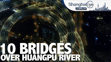 Nanpu Bridge, a dragon hovering over the Huangpu River