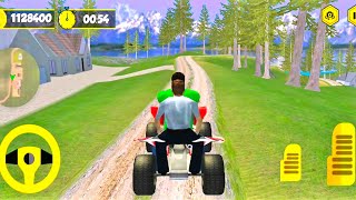 ATV Mountain Taxi Racing Game #3 | ATV Bike Games | Mountain Race ATV Bike Driving 3D screenshot 5