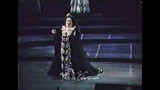 Semiramide: Bel raggio lushinghier - Montserrat Caballé - Napoles - 1987 (HD)