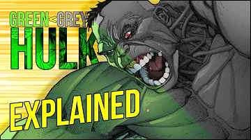 Was Hulk actually GREY?