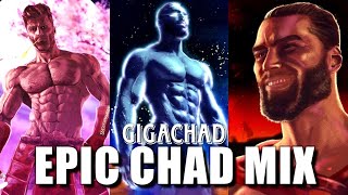 GIGACHAD multiverse theme songs |1 HOUR EPIC POWERFUL MIX [Can You Feel My Heart]