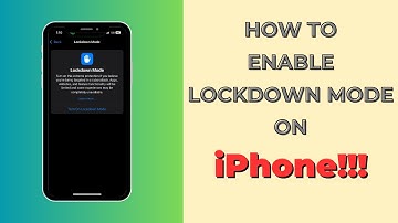 How to Enable Lockdown Mode on iPhone in iOS 18