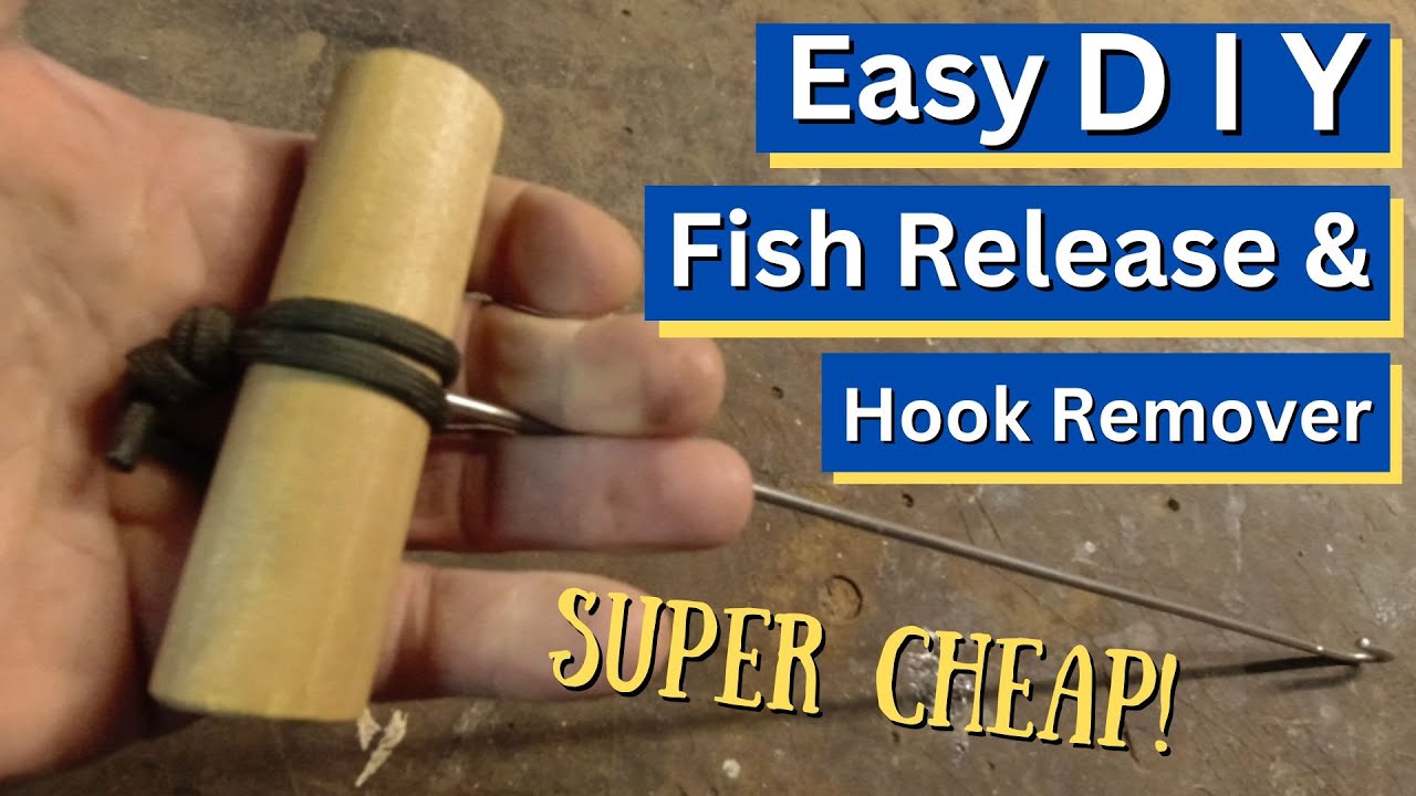 How To Make And Use Your Own DIY Fish Release And Hook Removal Tool For  Cheap! 