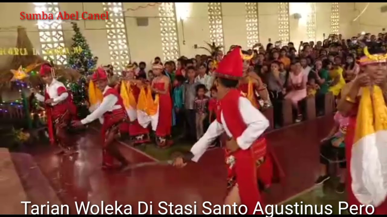 Penari Keren di Gereja Katolik Santo Agustinus Pero Menjemput Tahun baru 2022