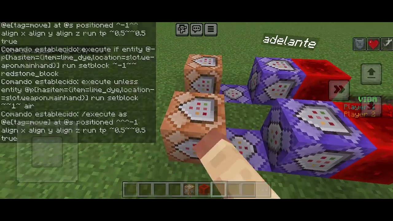 Minecraft Command Battle Comandos sistema de combate |Minecraft Bedrock| - YouTube