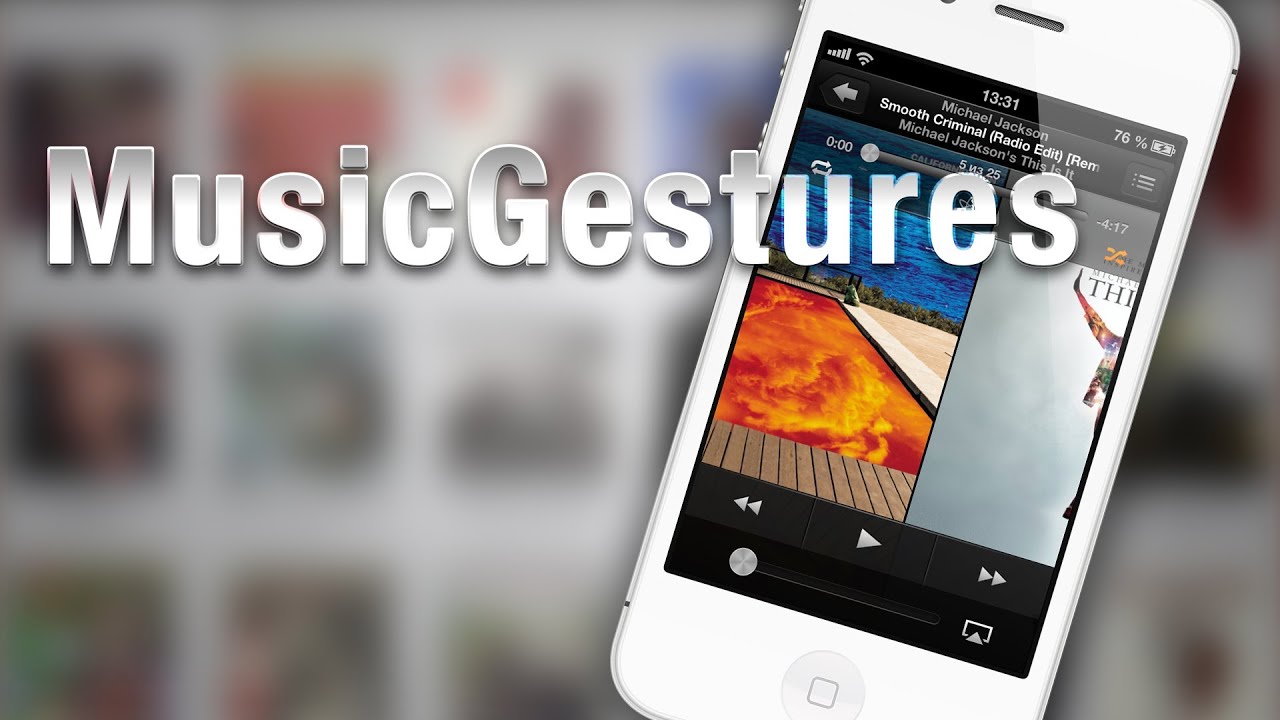 [Cydia by] MusicGestures