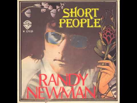 2 Randy Newman Short People/Old Man On A Farm Jukebox Title Strips CD 7" 45RPM 
