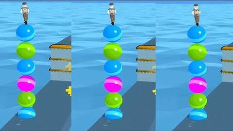 Stack Rider on The Beach Gameplay All Levels Android Ios Mobile Walkthrough Game Updatee #19