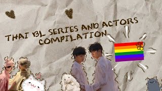 THAI BL SERIES AND ACTORS TIKTOK COMPILATION || thai bl series and actors tiktok compilation