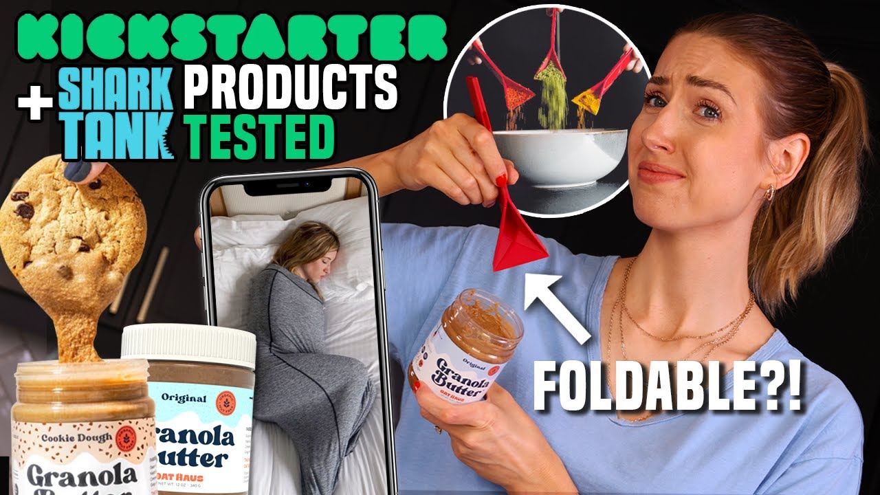 I Bought Viral SHARK TANK & KICKSTARTER PRODUCTS... were they any good?? (3)