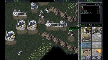 Command & Conquer Multiplayer on CnCNet - 2v2 Nod-fest!