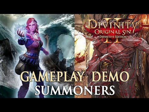 Divinity Original Sin 2 Builds - Summoner  Gameplay Showcase (Commentary)