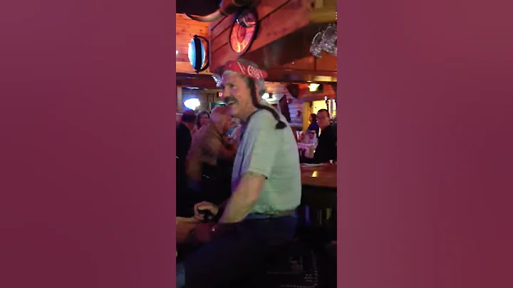Dad at Texas Roadhouse