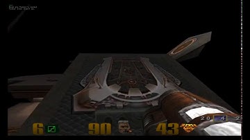 Quake 3 Match against some bots