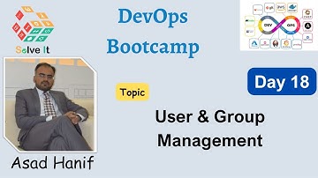 Day 18 | Part A | Users and Groups Management in Linux | DevOps Bootcamp | Asad Hanif | Urdu