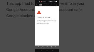 This app is blocked in google solution in easy steps, please subscribe for more screenshot 4