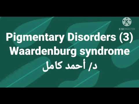 3- Waardenburg syndrome