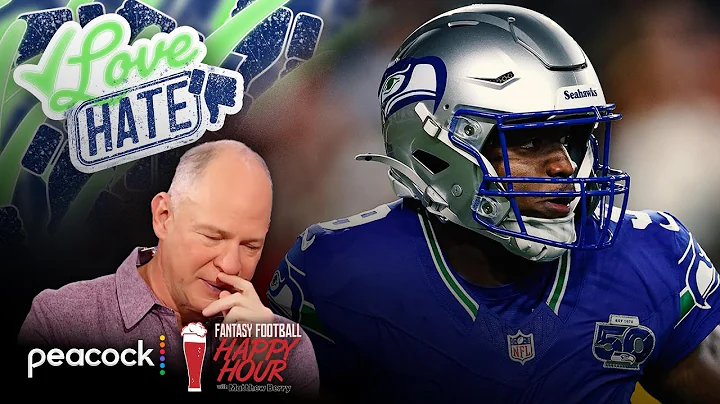 Kenneth Walker, Commanders face tough matchups in Week 11 | Fantasy Football Happy Hour | NFL on NBC