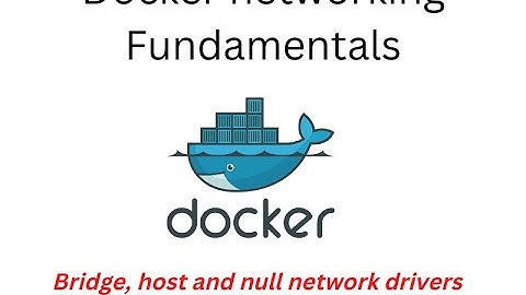 Docker Networking: Bridge, Host, Null Network Drivers