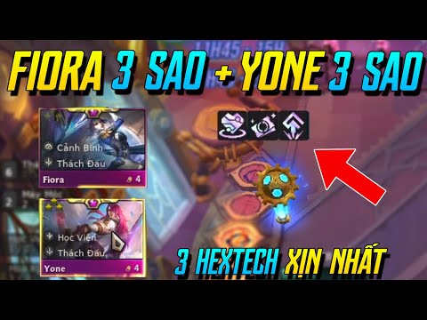 (ĐTCL) VÁN ĐẤU NHÂN PHẨM NHẤT MÙA 6 VỚI 3 HEXTECH BẬC 3! CÓ NGAY FIORA 3 + YONE 3! TFT MÙA 6 | iLoda