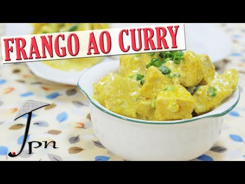 Receita de Frango com leite de coco e curry