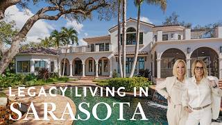 Rare Bayfront Estate Tour | 8,200 Sq Ft Waterfront Home | 3000 Southwest Dr, Sarasota, FL