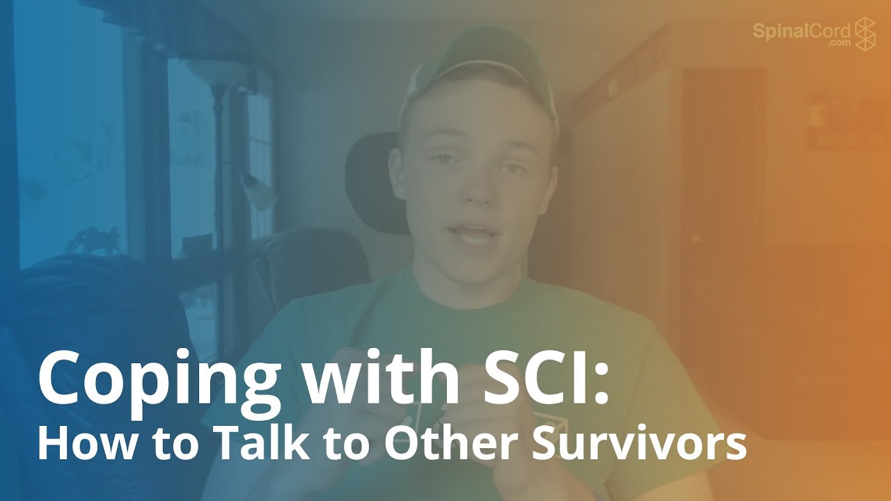 coping with challenges Coping with SCI: How to Talk to Other Survivors | Quadriplegic (C5, C6, C7)