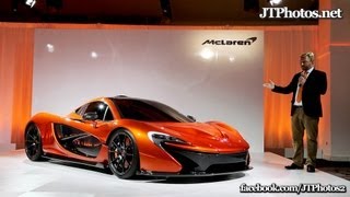 McLaren P1 private unveiling