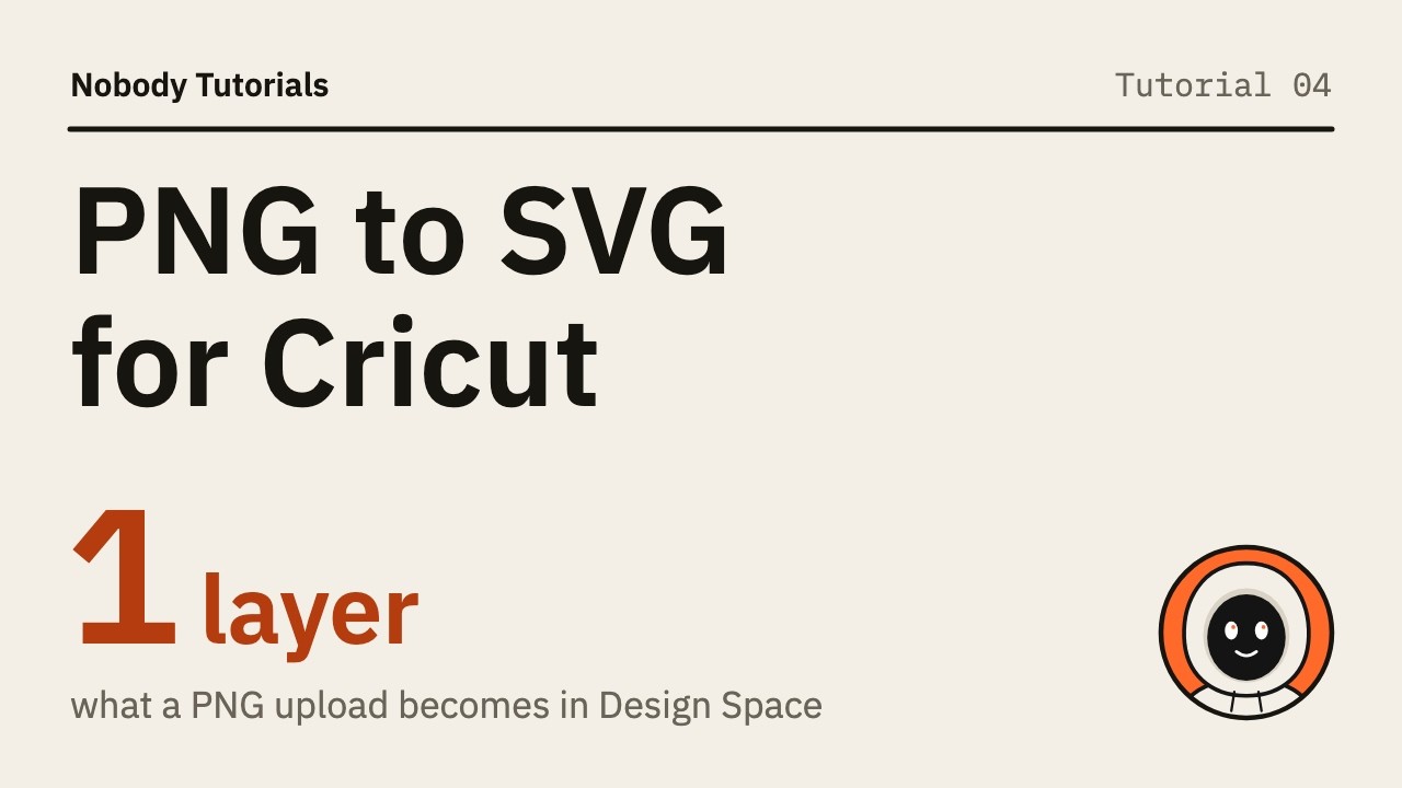 How to convert a PNG to SVG for Cricut - YouTube