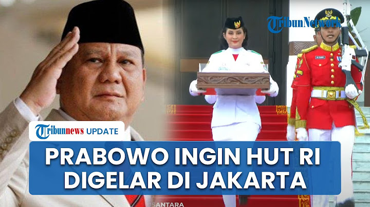 Tak Pakai IKN, Presiden Prabowo Pilih Upacara HUT ke-80 Kemerdekaan RI di Istana Merdeka Jakarta