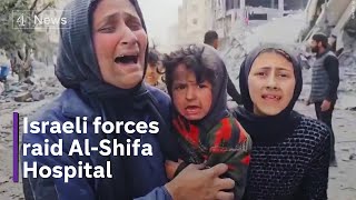 Israeli forces attack Gaza’s al-Shifa hospital