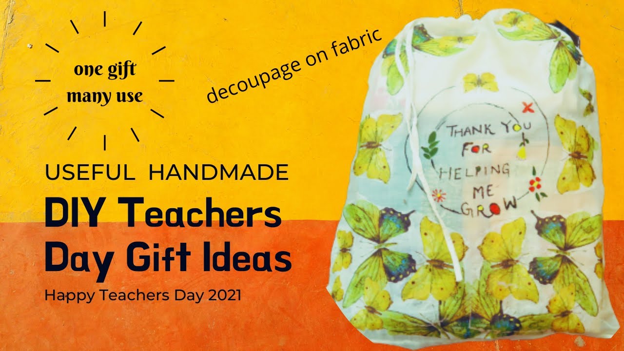 DIY Teachers Day Useful Gift Ideas Easy Handmade Gift Ideas How to