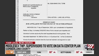 Township to vote on data center plan