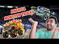 Amerika Da CANAVAR ARABALAR Monster Truck Gösterisi 
