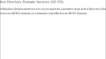 Configuring WDS part 1 (Windows Deployment Services) - chapter 1 Exam 70-411