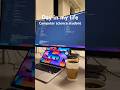 Day in my life as a computer science student #developer #student #dayinmylife #coding #dayinthelife