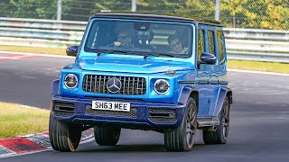 It's a MONSTER! My AMG G63 Flat Out at the Nurburgring